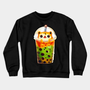 boba tea Crewneck Sweatshirt